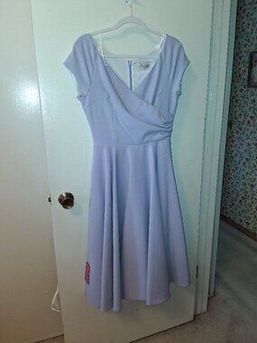 Pastel Lilac Swing Dress, 10, NWT